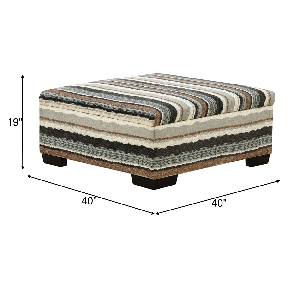 Bermuda Storage Ottoman