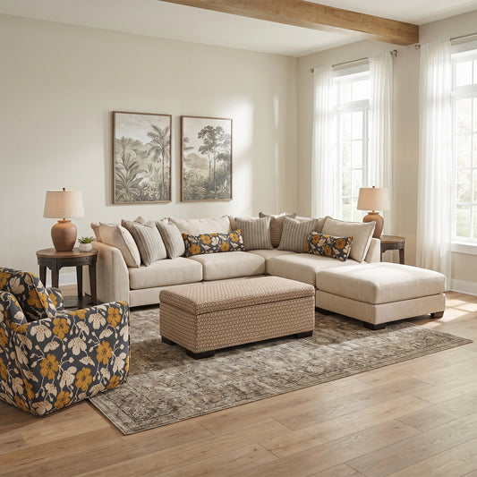 Morris 5-Piece Modular Sectional - alternate view