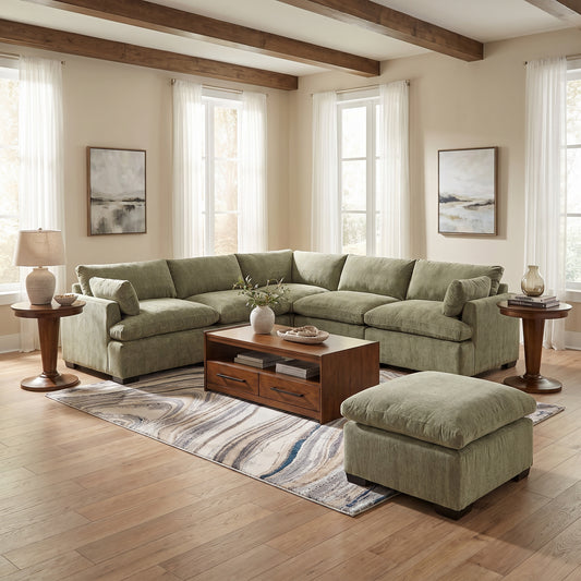 Tuscany Ottoman - alternate view