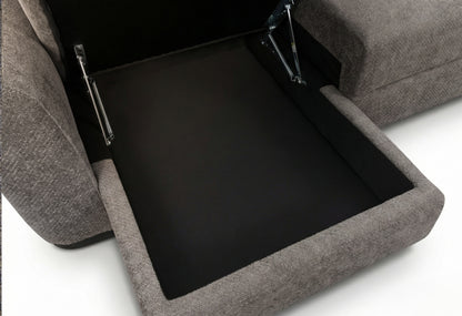 Zenith 6-Piece Power Reclining Sliding Seat Sectional Chaise