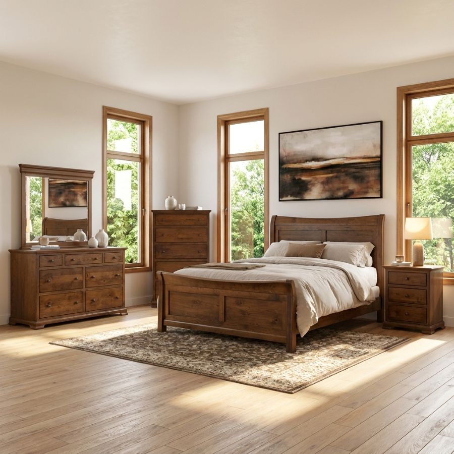 Princeton Sleigh Bed