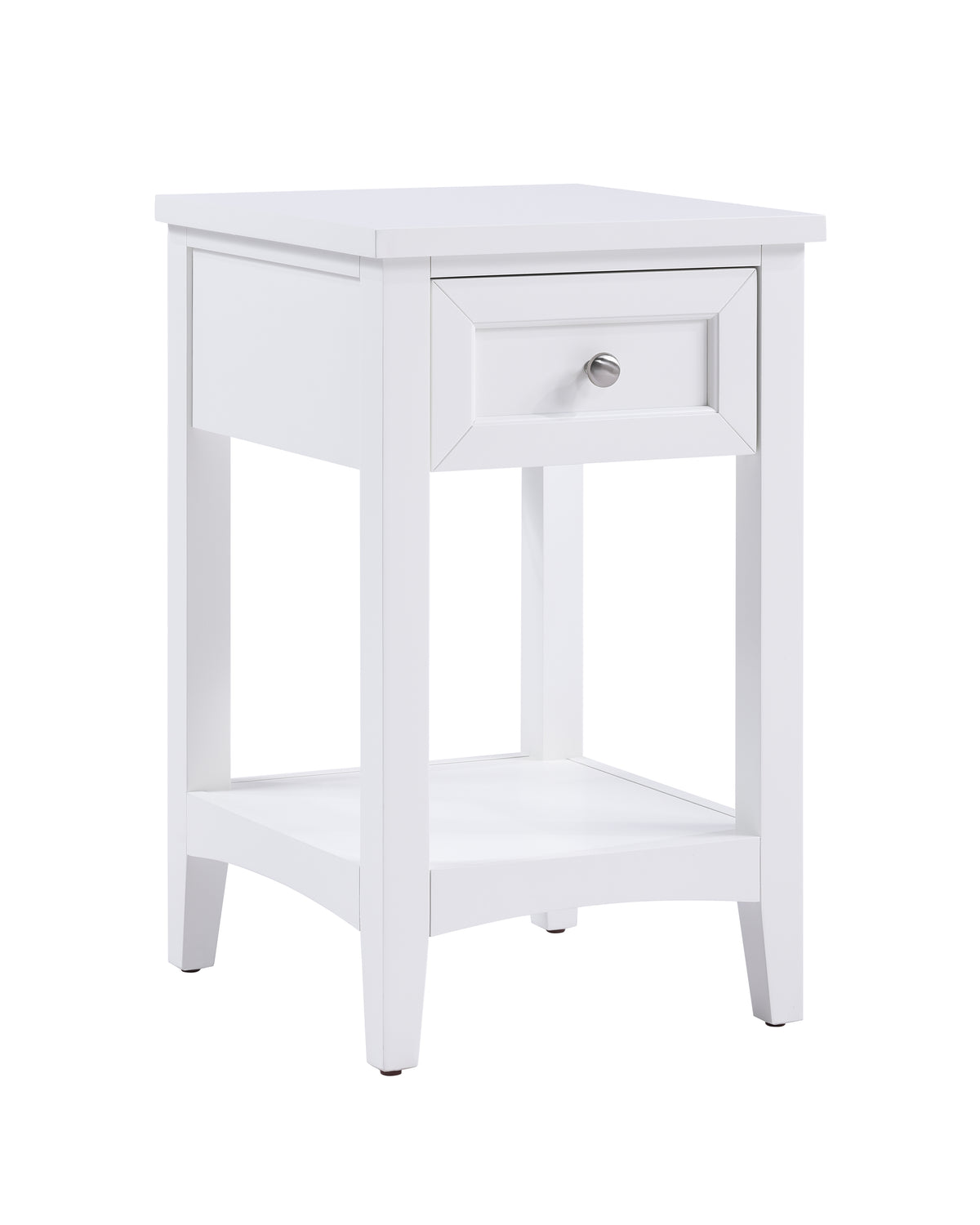 Oakley Open Nightstand White