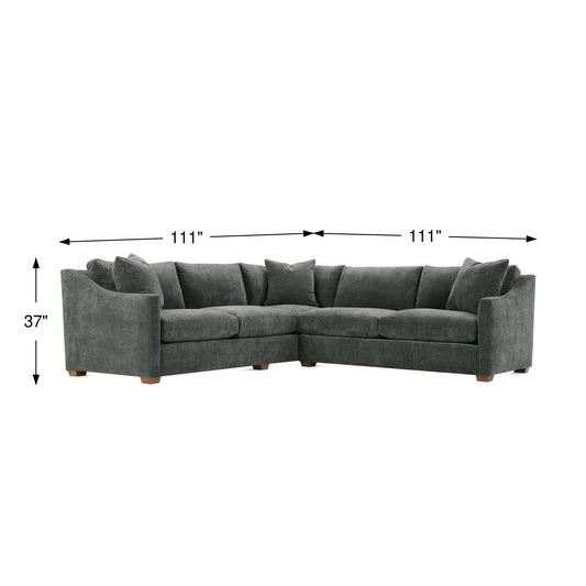 Bradford L Sectional - alternate view