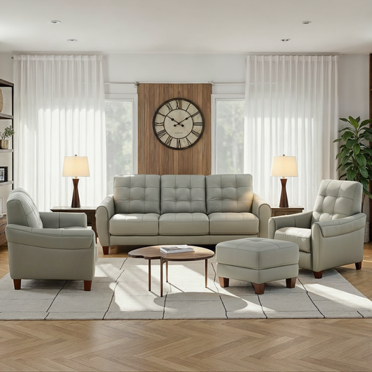 Fitzgerald Leather Sofa - alternate view