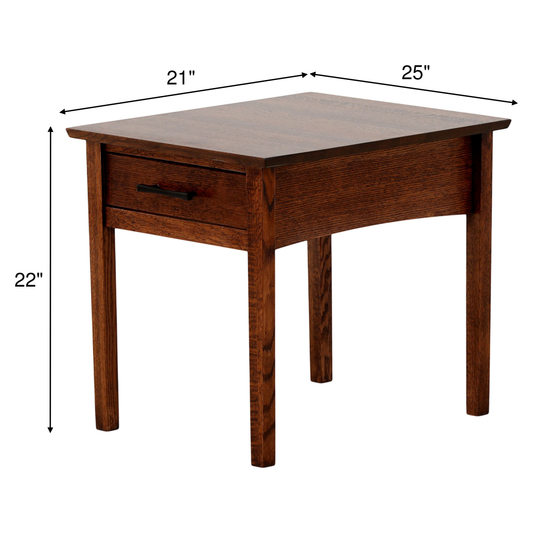Heartland Mission End Table - alternate view