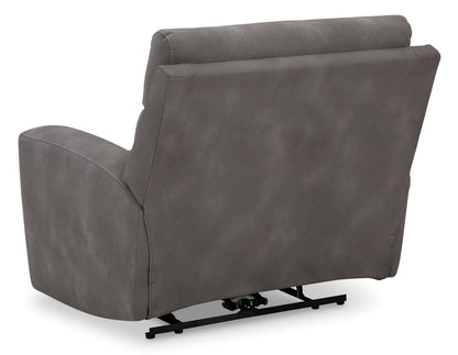 Ashley Next-Gen DuraPella Oversized Dual Power Performance Fabric Recliner