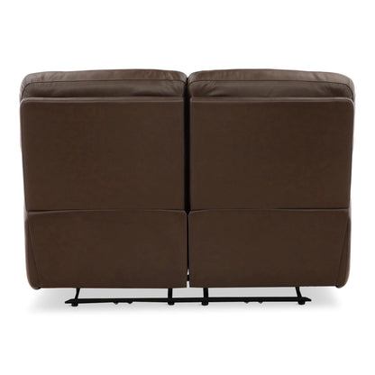 Flexsteel Walker Leather Power Reclining Loveseat
