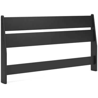 Socalle Queen Panel Headboard Black