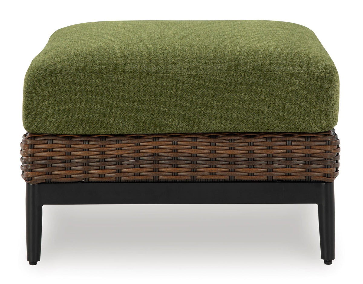 Ashley Horizon Hall Outdoor Patio Ottoman