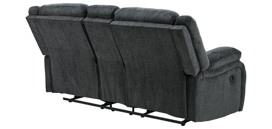 Draycoll Reclining Loveseat with Console - alternate view