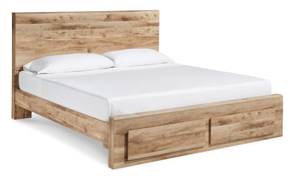 Hyanna Panel Storage Bed King