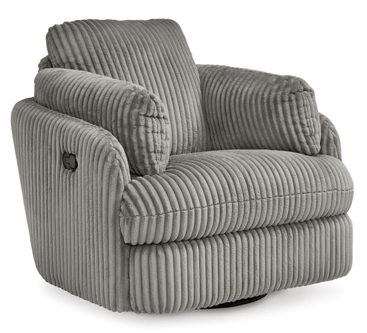 Tie-Breaker Swivel Glider Recliner - alternate view