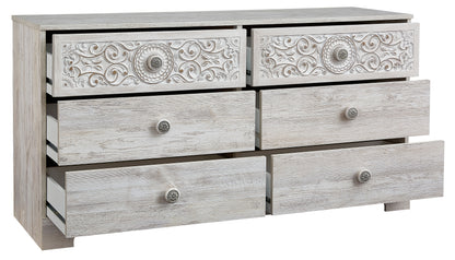 Paxberry 6 Drawer 53" Dresser