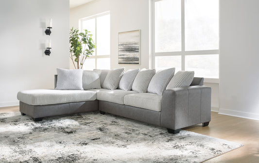 Clairette Court 2-Piece Sectional with Chaise - alternate view
