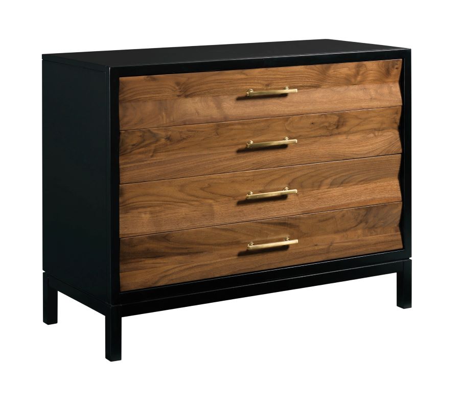 Monogram Backbay Accent Chest Black