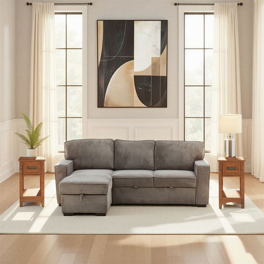 Amir 2-Piece Sectional with Sofa Bed - alternate view