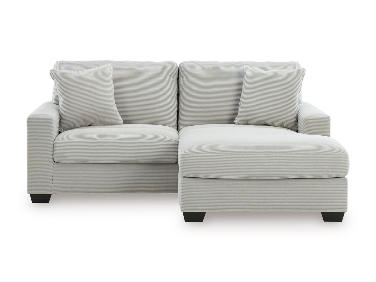 Amesley Sofa Chaise Smoke