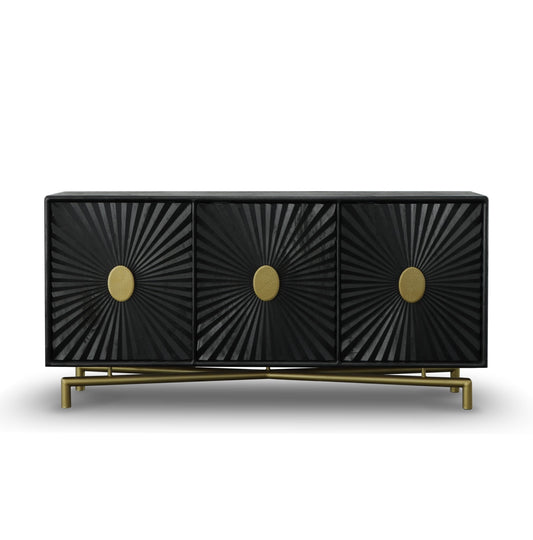 Eclipse 68" TV Console Black