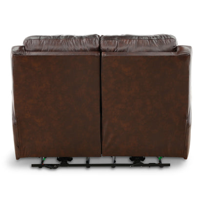 Waylon Leather Power Reclining Loveseat