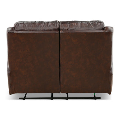 Waylon Leather Power Reclining Loveseat