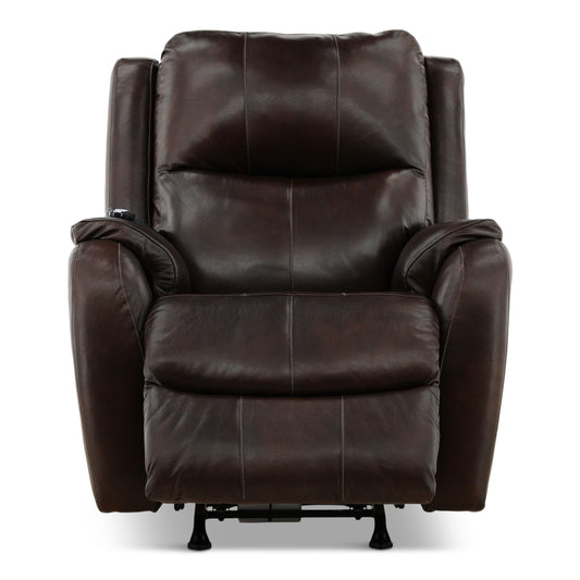 Waylon Leather Power Rocker Recliner - alternate view