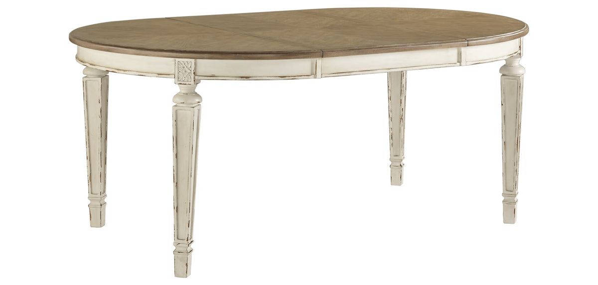 Realyn Round Dining Extension Table