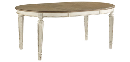 Realyn Round Dining Extension Table
