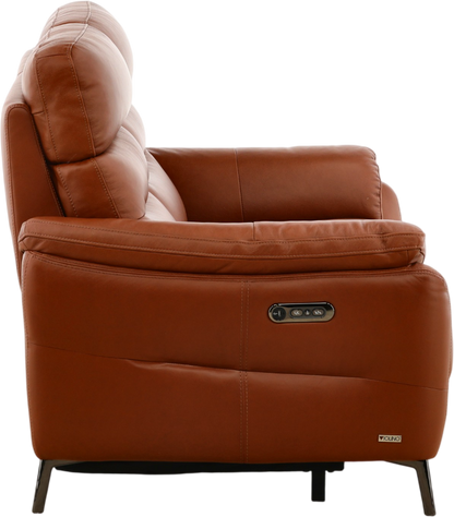 Underwood Leather Power Reclining Loveseat