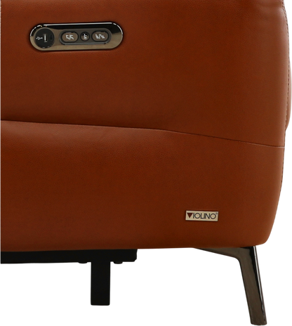 Underwood Leather Power Reclining Loveseat
