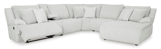 Top Tier Right Facing 6-Piece Reclining Sectional with Chaise - alternate view