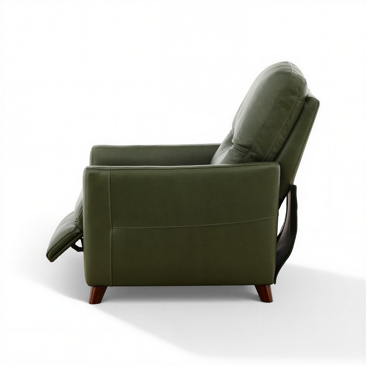 Winthrop Leather Pushback Recliner