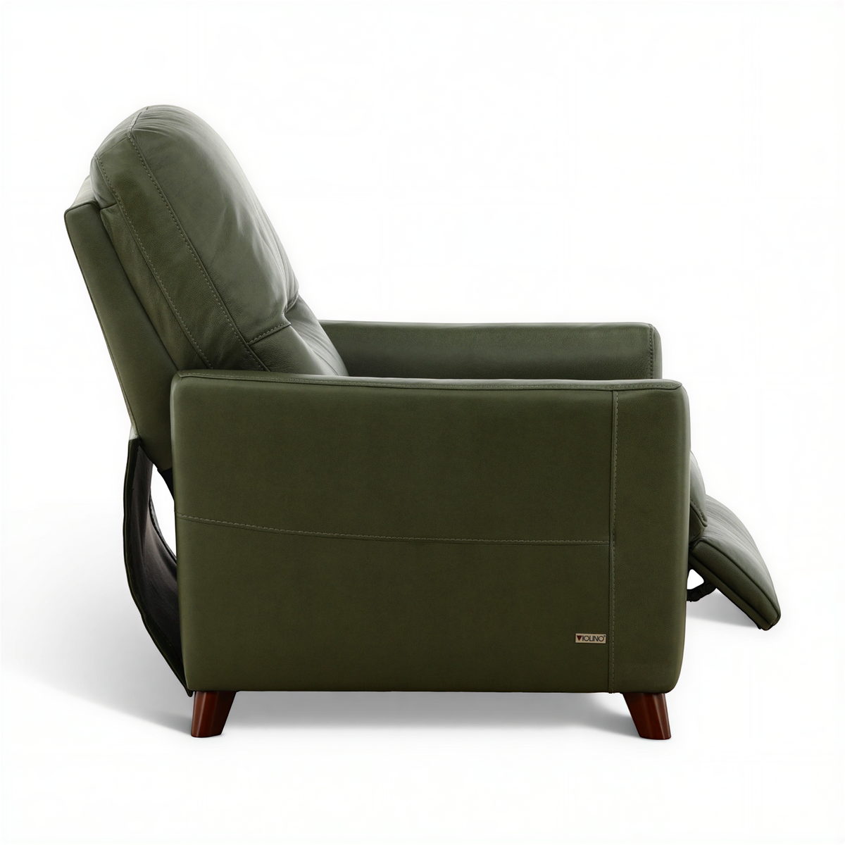 Winthrop Leather Pushback Recliner