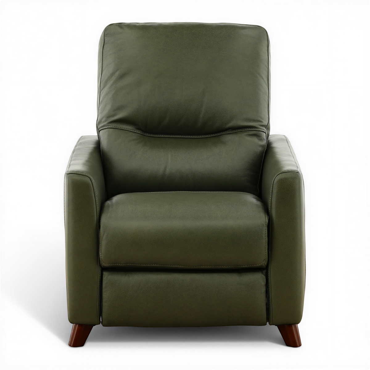 Winthrop Leather Pushback Recliner