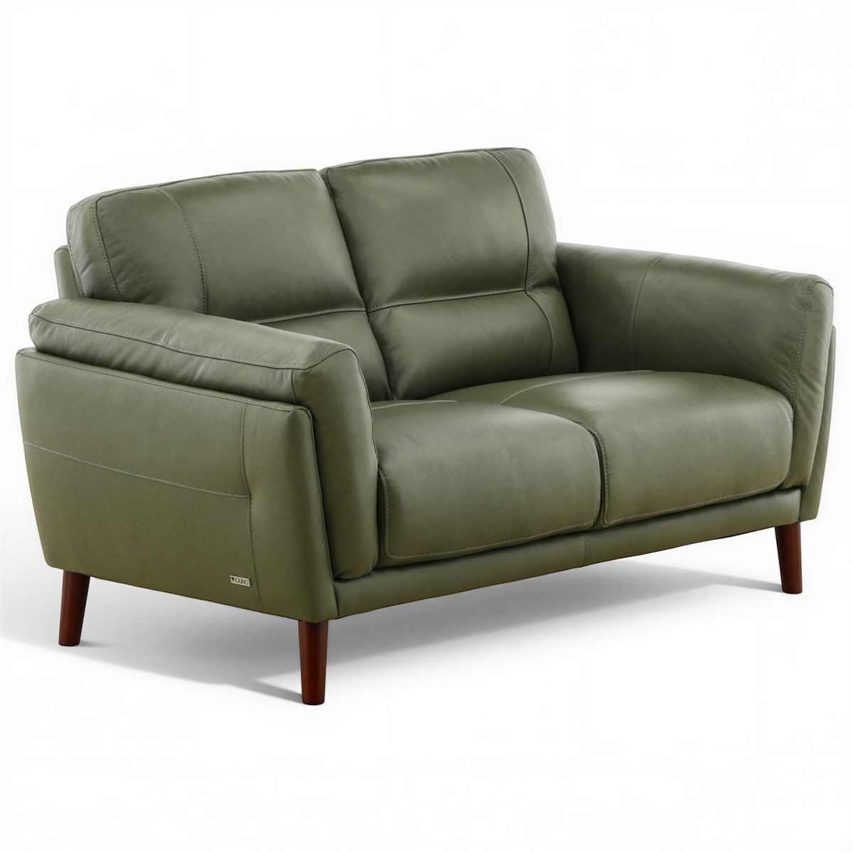 Winthrop Leather Loveseat