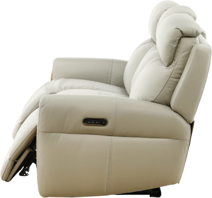 Yates Leather Power Reclining Sofa