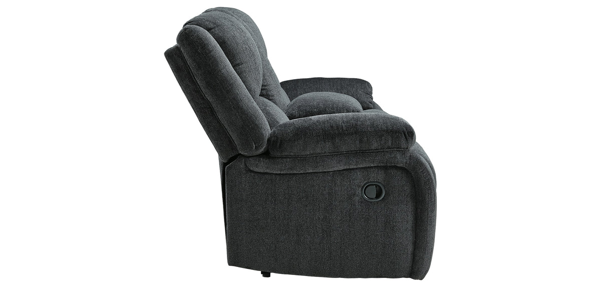Draycoll Reclining Loveseat with Console