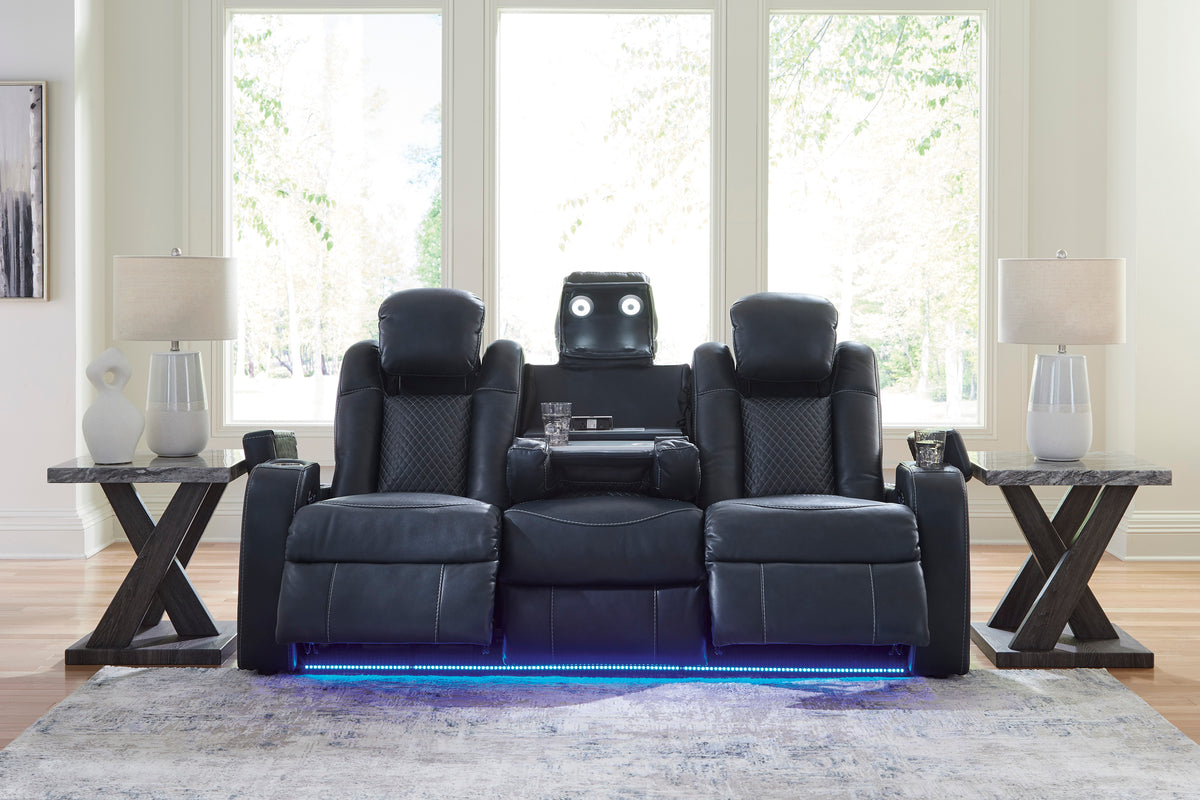 Fyne-Dyme Dual Power Reclining Sofa