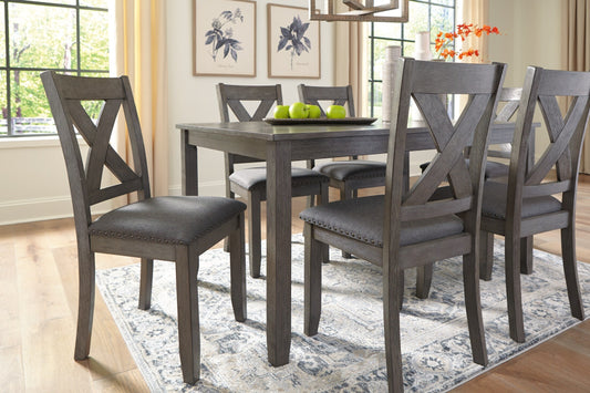 Caitbrook Dining Table and Chairs (Set of 7) - alternate view