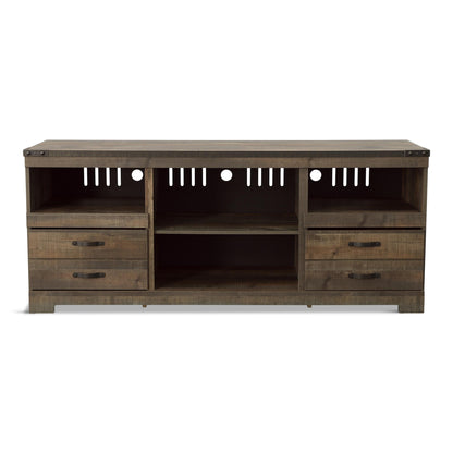Trinell 63" TV Stand with Fireplace Option