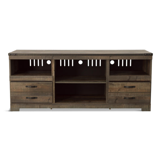 Trinell 63" TV Stand with Fireplace Option