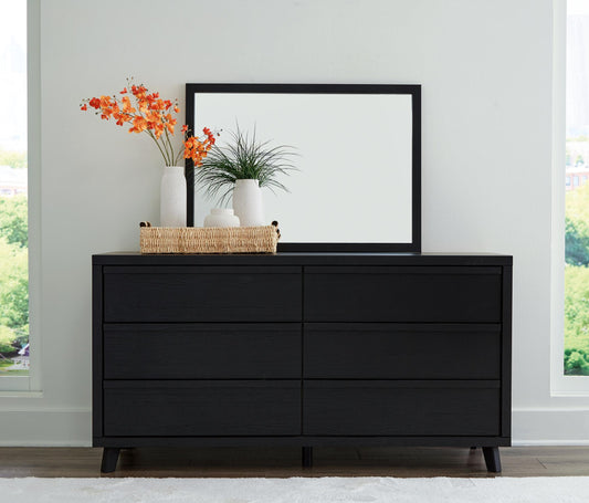 Danziar Dresser and Mirror - alternate view