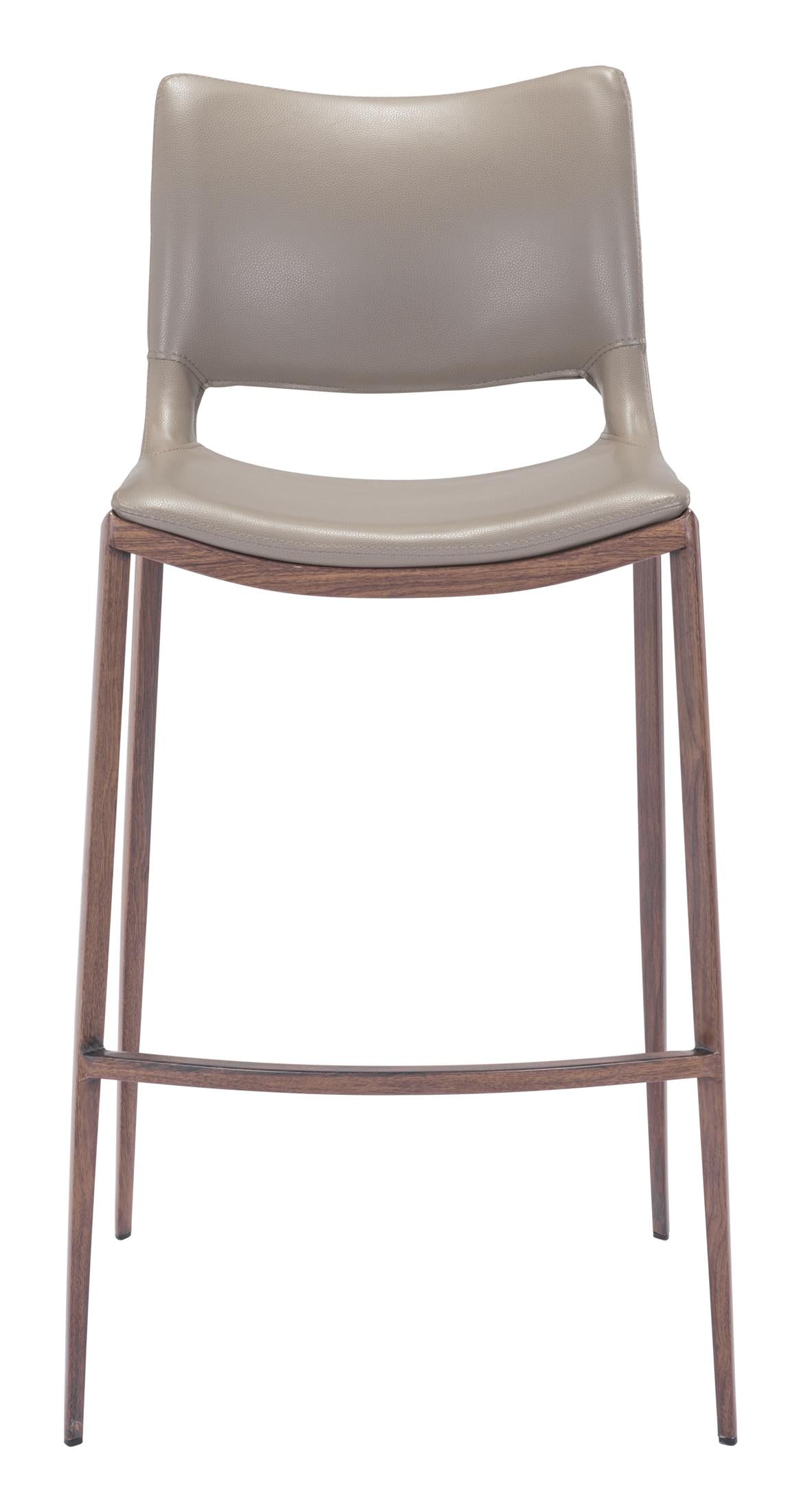 Ace Barstool (Set of 2) Light Brown