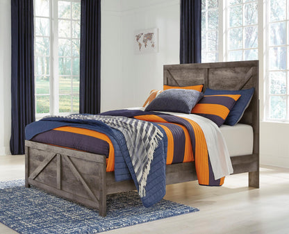 Wynnlow Crossbuck Panel Bed