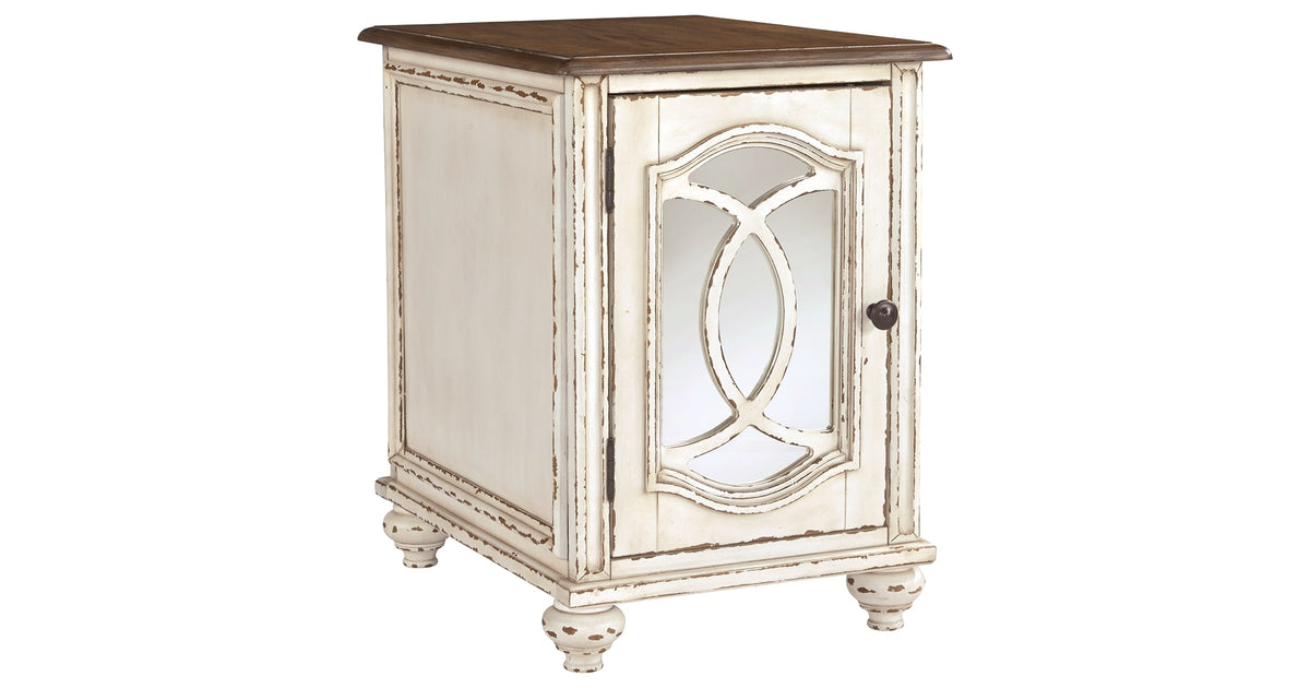 Realyn Chairside End Table White