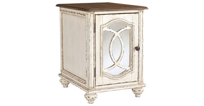 Realyn Chairside End Table White