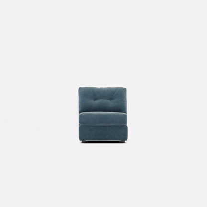 Modular One Armless Chair Teal