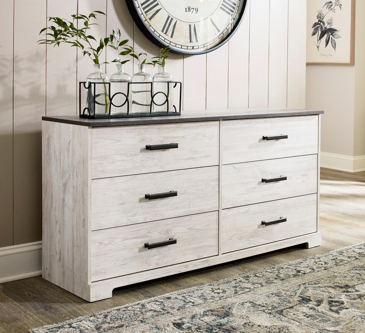 Ashley Shawburn 6 Drawer 60" Dresser