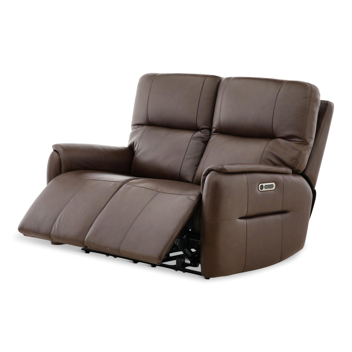 Flexsteel Walker Leather Power Reclining Loveseat