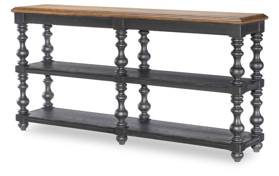 Vintage Market Turned Bobbin Leg Console