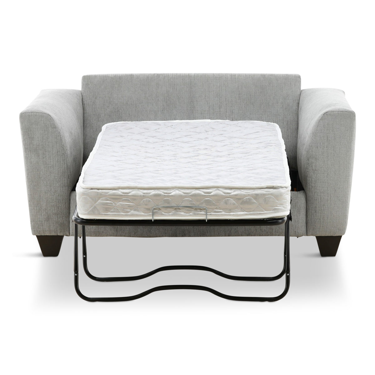 Breton Twin Sleeper Chair Gray